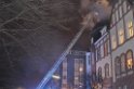 Feuer 3 Dachstuhlbrand Koeln Muelheim Gluecksburgstr P123